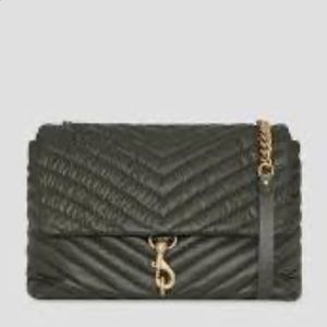 Rebecca Minkoff Edie nylon jumbo flap shoulder bag